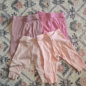 Cloud Island Kids Bottoms Set - Pink and Light Pink